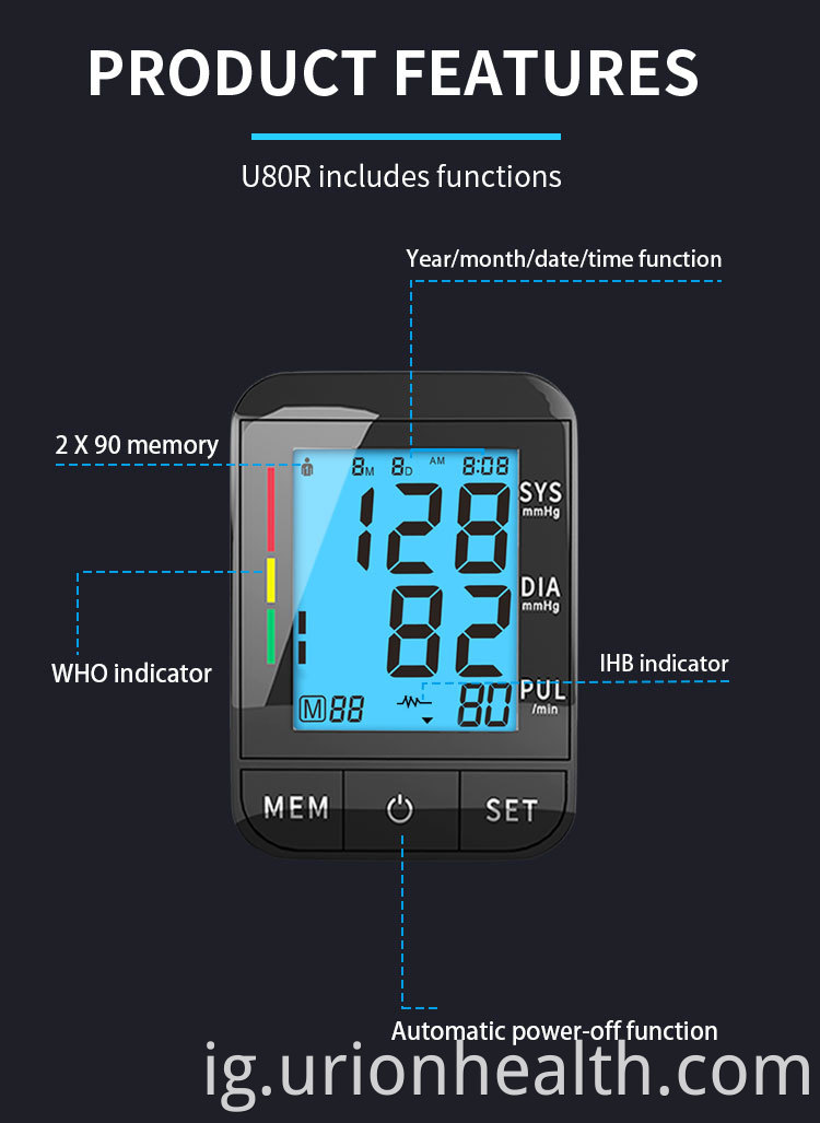 standing blood pressure monitor